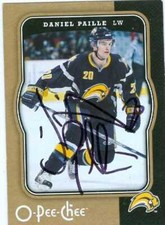 Daniel Paille autographed Hockey Card (Buffalo Sabres) 2007-2008 O-Pee-Chee