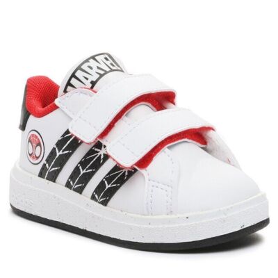 adidas Grand Court Spider man CF IF9893 Hook Loop Sneaker
