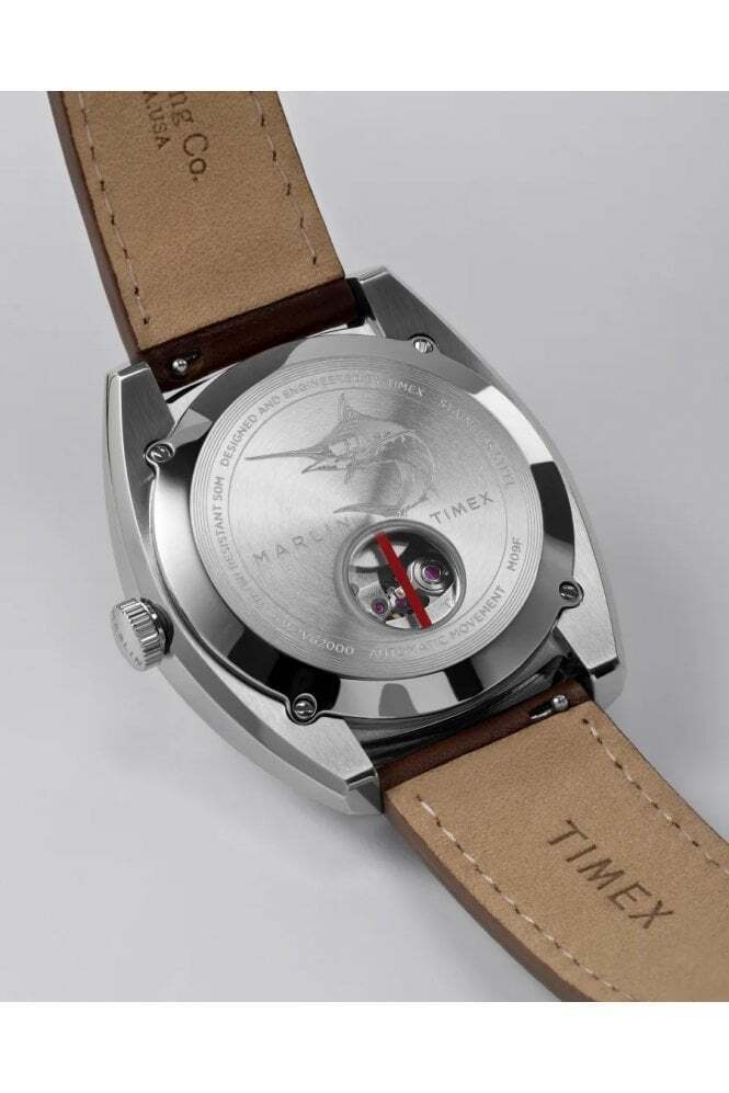 TIMEX Watch Marlin Jet Silver Dial Automatic TW2V62000 Men's TIMEX Watch Marlin Jet Silver Dial Automatic TW2V62000 Men's