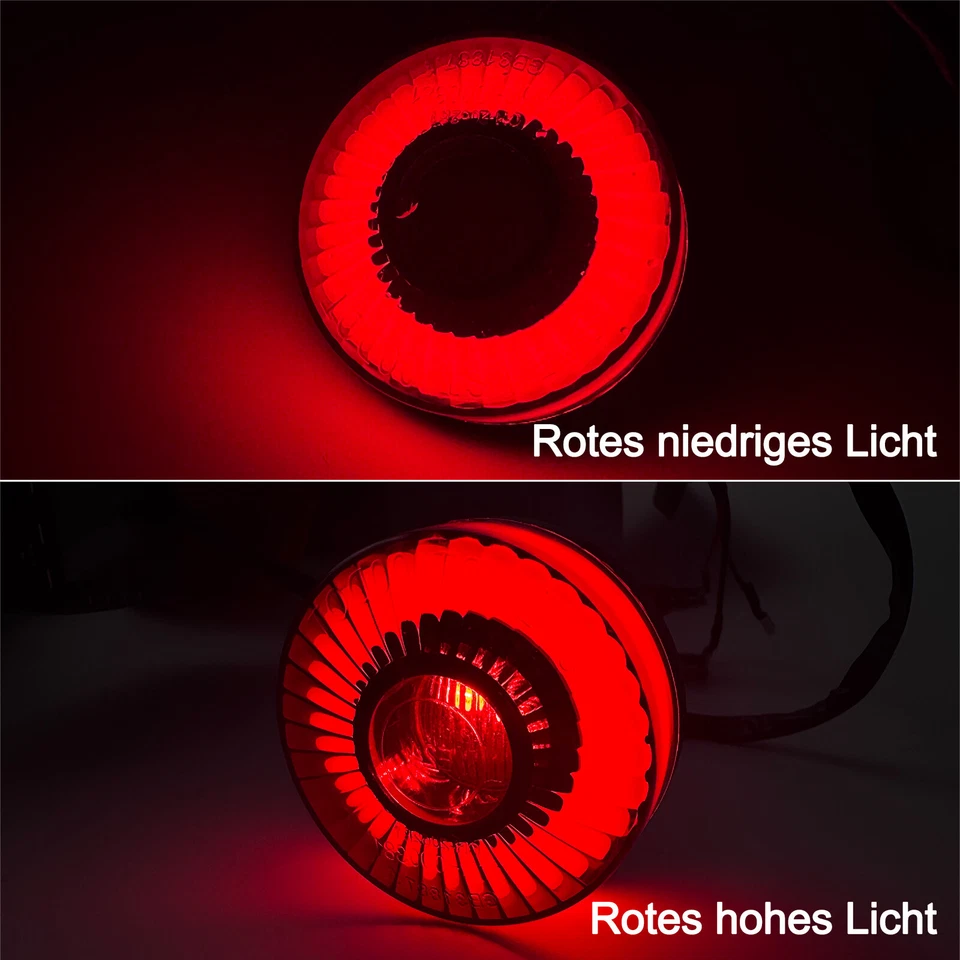 Universal LED Mini Rücklicht Bremslicht Motorrad Quad Roller Rückleuchte 12V E24 - Bild 4 von 4