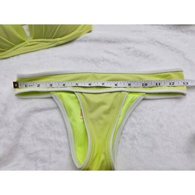 Victoria's Secret Women's Size 34C/D XS/S Neon Yellow 5 Piece Mix & Match Bikini