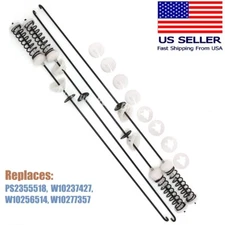 W10247710 AP4411122 Suspension Rod Kit Set PS2355518 W10277357 W10237427 1549067