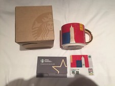 NIB Limited Edition Starbucks Taipei 101 Chinese New Year 2019 mug & Gift Card