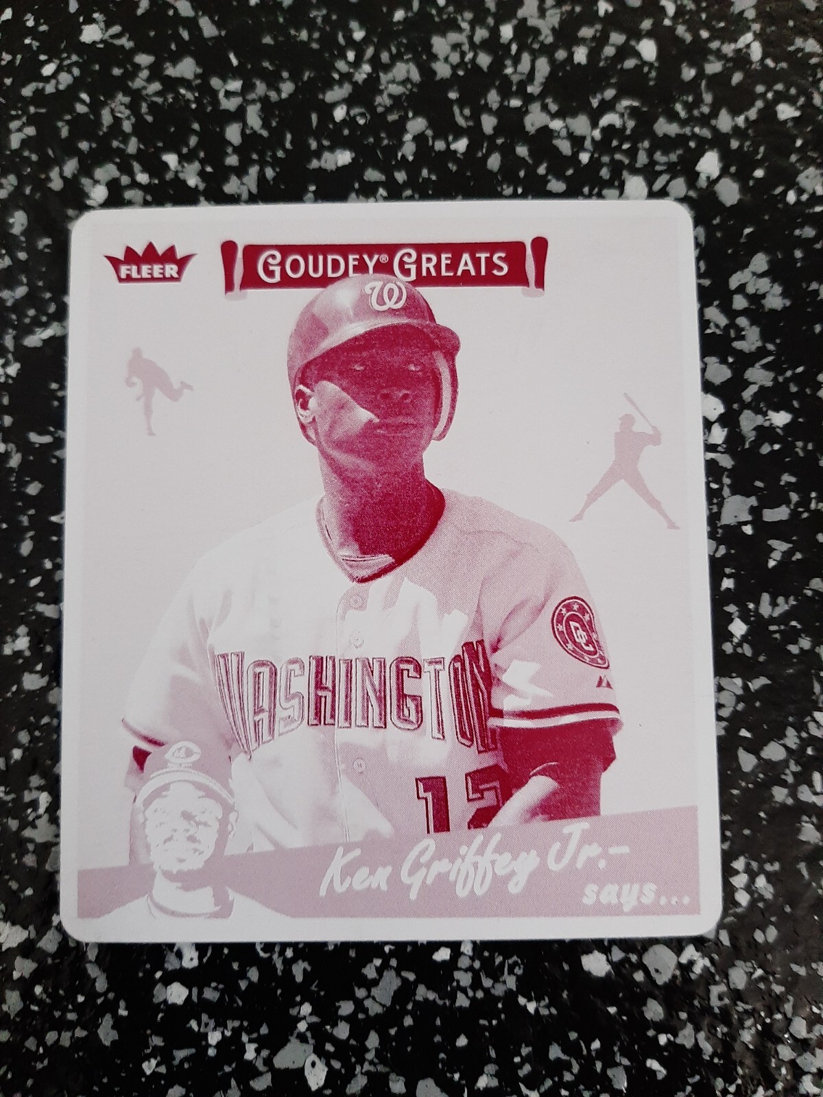 2006 Fleer Tradition Alphonso Soriano 1/1 Magenta Printing Plate