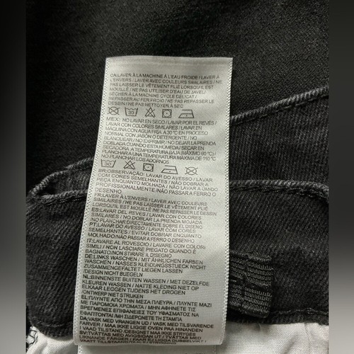 Levi's Kids Black Slim-Fit Jeans 12 Regular - Picture 7 of 11