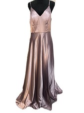 Windsor Long Prom Evening Gown Purple Women’s Sleeveless Slit Dress Size 13