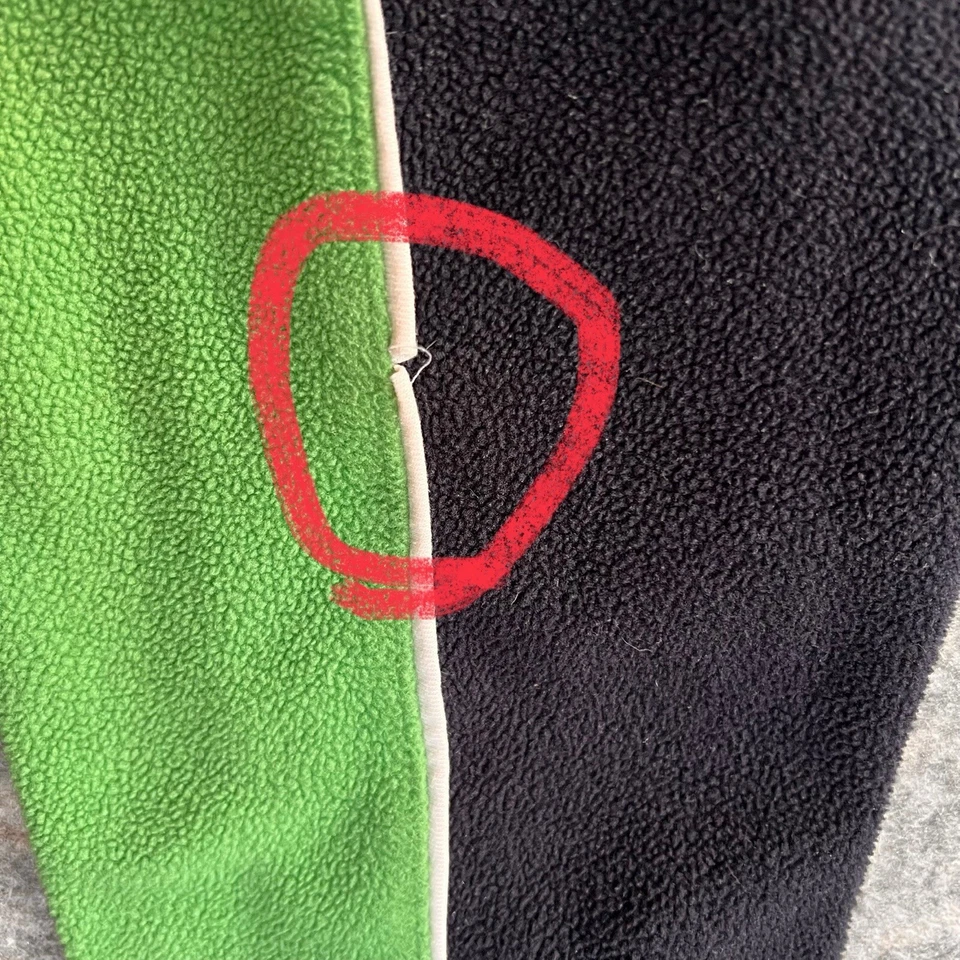 Ropa de rugby Irlanda 1/4 cremallera polar para hombre XL trébol azul verde sin cordón Foto 3 de 4