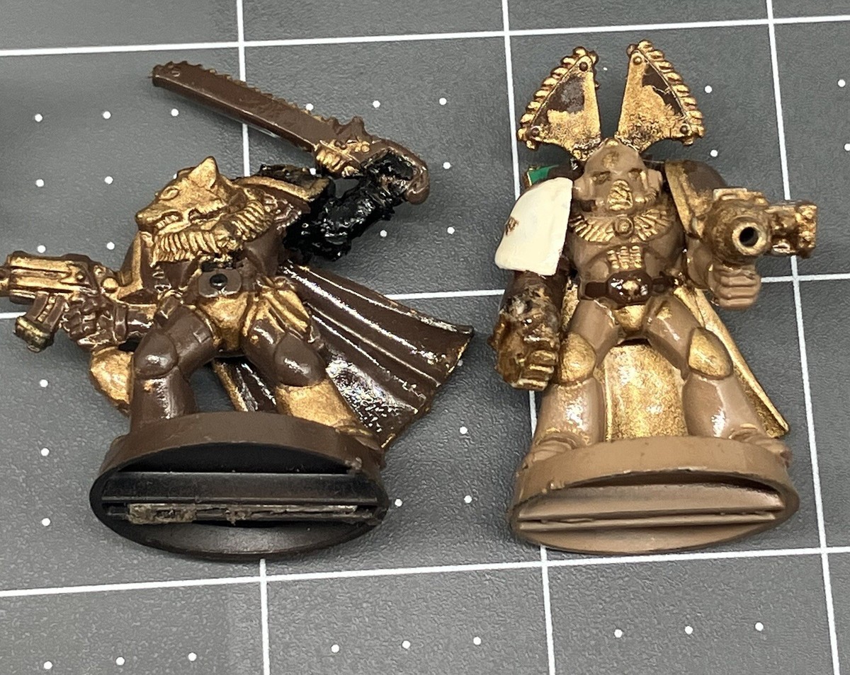 Lot De 2 Boîtes De Figurines Warhammer Métal – Hauts-Elfes, Maîtres Des épées, 1995