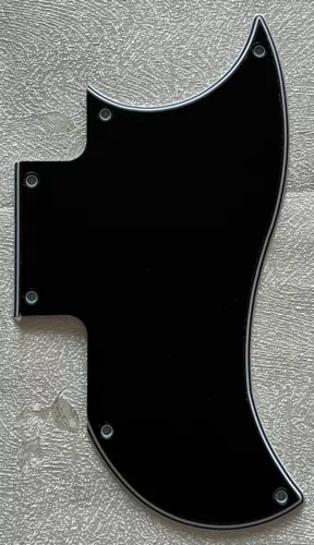 Custom For Gibson SG Special 2018 OD Mini Humbucker Guitar Pickguard 4-Ply Black