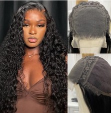 13x4 Water Wave Lace Frontal Wigs Human Hair Wigs for Women 28 Inch 180 Density
