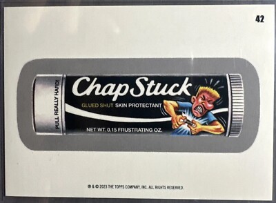 2023 Wacky Packages ALL NEW SERIES SILVER PARALLEL LIMITED CARD