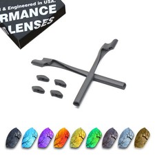 Polarized Replacement Lenses  Gary Rubber Kit for-Oakley Half Jacket 2.0 OO9144
