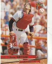 FREE SHIPPING-MINT-1993 Fleer Ultra John Orton #167 ANGELS