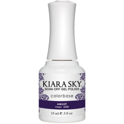 Kiara Sky Soak-off UV Gel Polish G550 Amulet 0.5oz