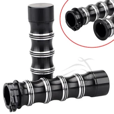 Motorcycle CNC 1" Handlebar Hand Grips For Harley Dyna Softail Sportster XL 1200