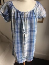 JOHN LEWIS WOMAN PRETTY 100% COTTON DRESS SIZE 10 NEW NO TAGS WITH EMBROIDERY.