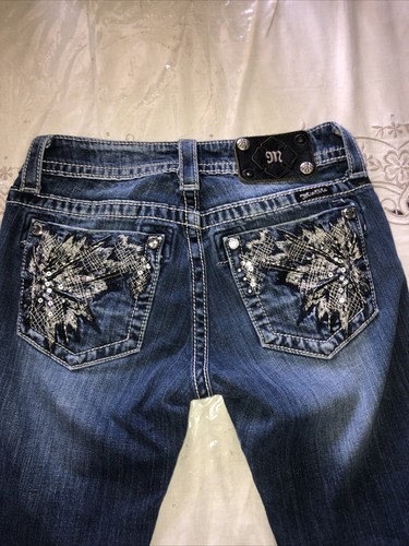 MISS ME JEANS JP57755 BLINGY BUTTERFLY 