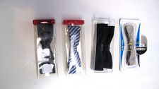 Lot of 5 Bowtie Vintage Clip-On Bow Ties