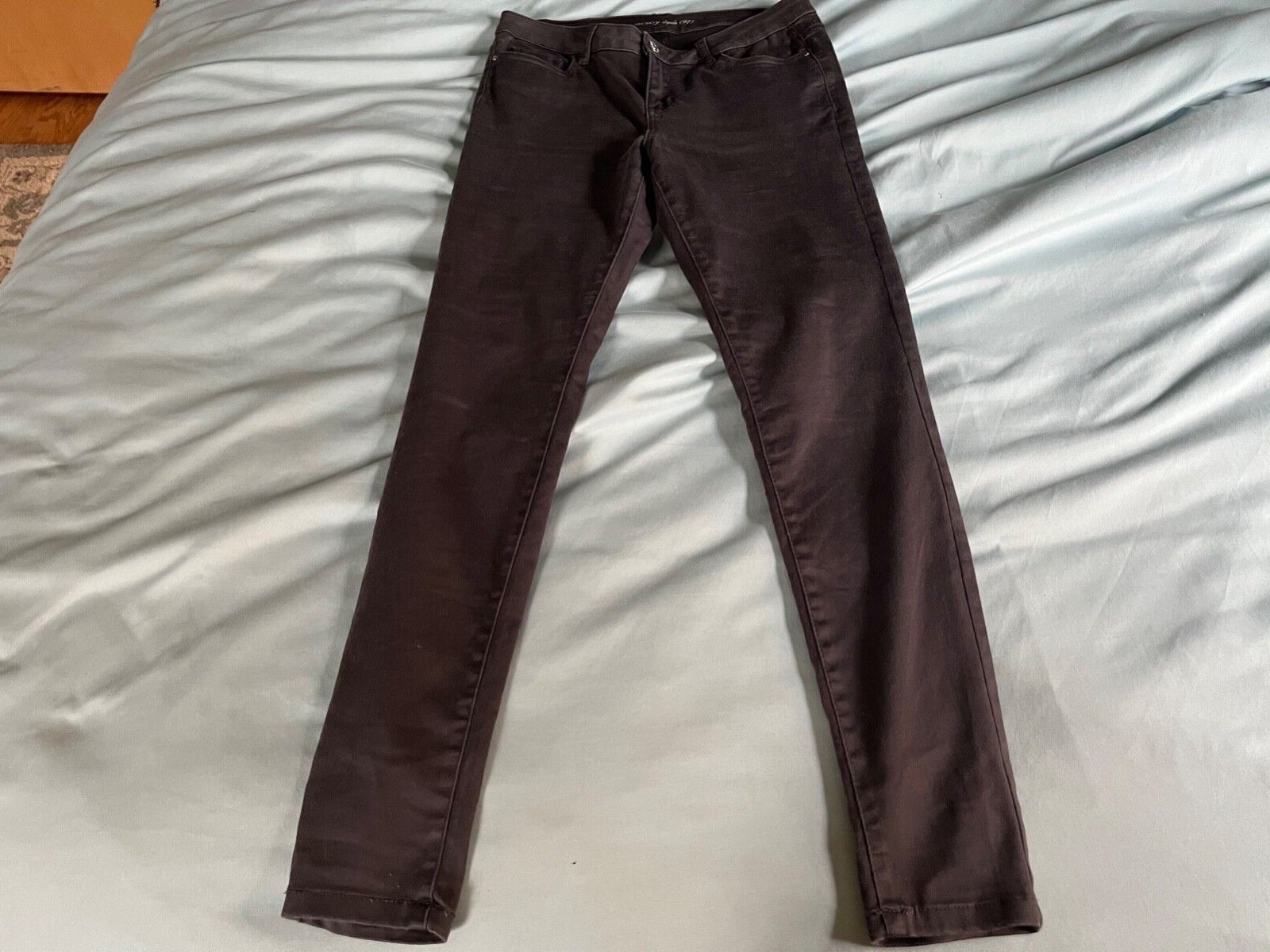 New Orsay Skinny Fit Graphite Color Pants for Woman size 8/10 eBay