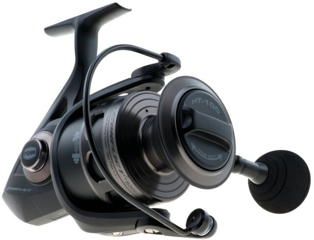 Penn CFT5000 Light Weight Conflict Spinning Reel for sale online