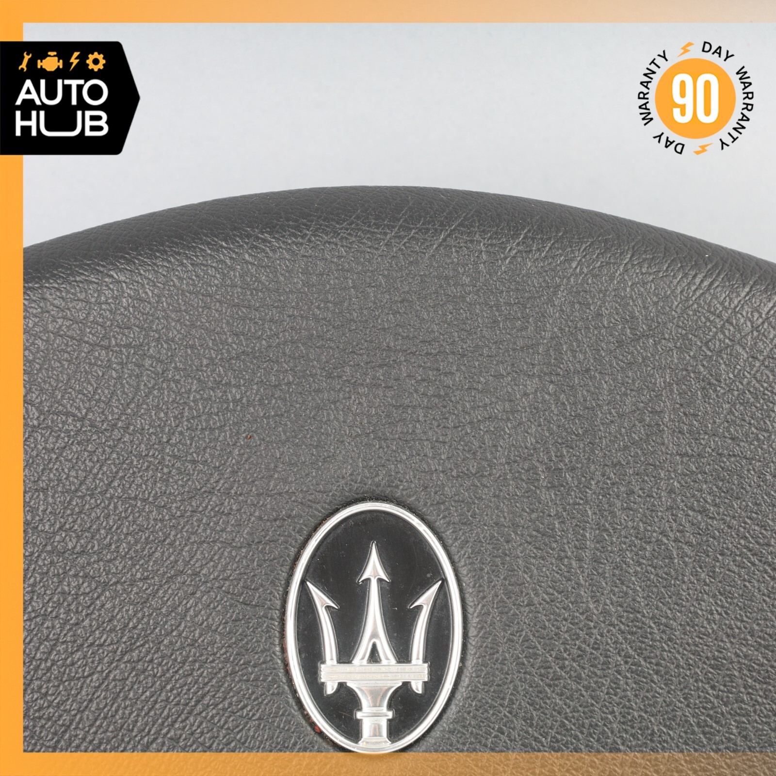 08-19 Maserati GranTurismo S M145 Steering Wheel Air Bag Airbag Black OEM 61k
