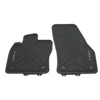 Original VW T-Roc AllwetterfußMatten Premium Gummi FußMatten 2X Gummimatten Vorn