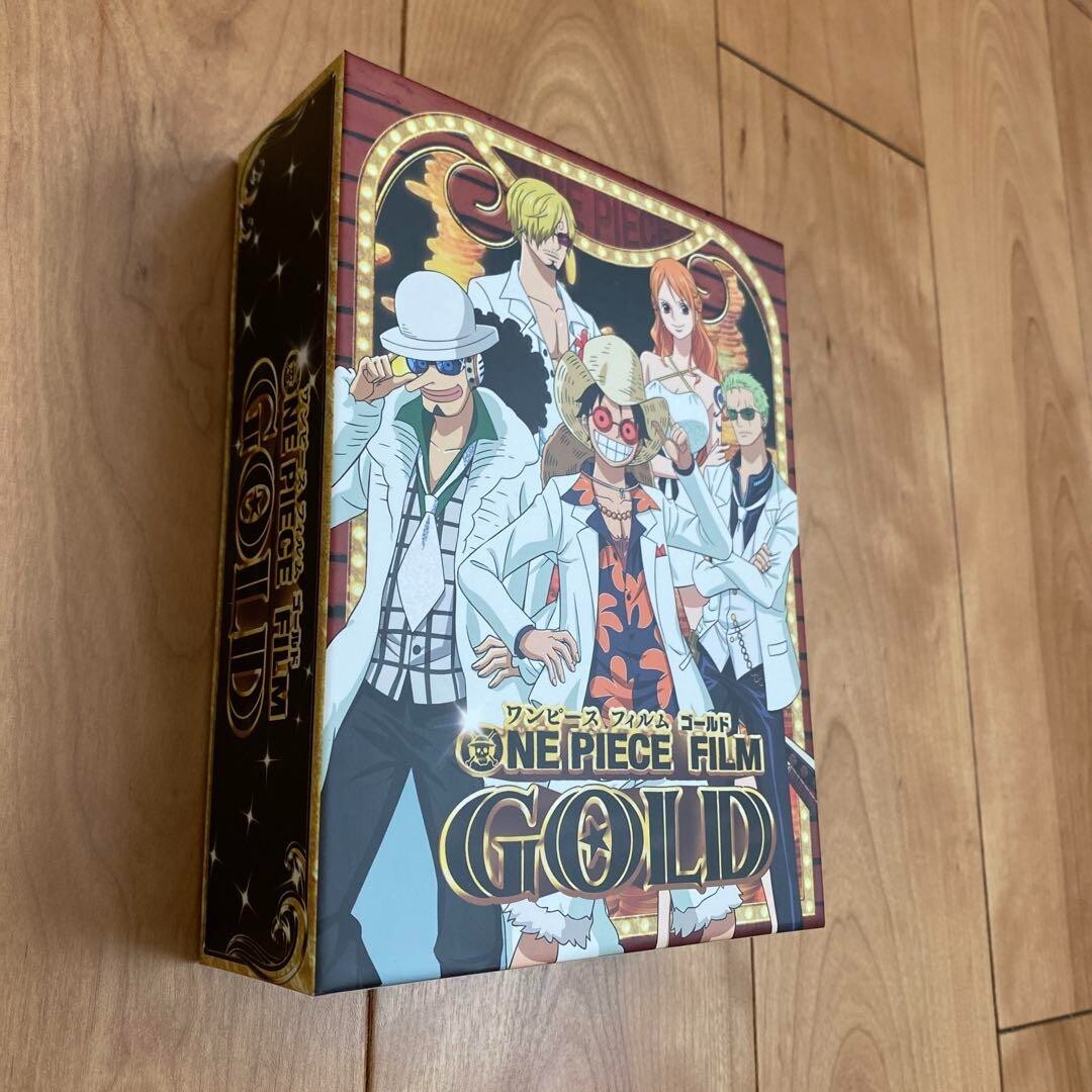 One Piece One Piece Film Gold Blu-ray Golden Limited Edition