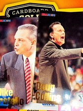 1996-97 NBA Hoops Basketball #256 Doug Collins NBA COACH PAIRS V526 BILL FITCH