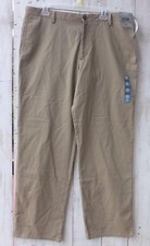 NWT Dockers Standard Collection Khaki Straight Fit Flat Front Pants 38/39-31