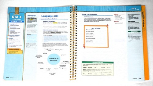 Macmillan/McGraw-Hill Texas Tesoros de lectura Teacher Edition Grade K Unit 7 - Picture 3 of 3
