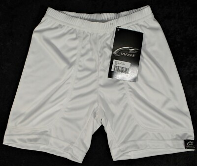Womens XS WSI Micro Compression Slider Shorts White Softball