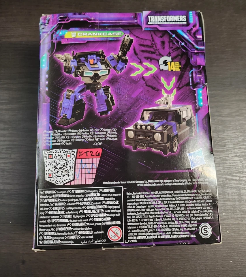 Transformers Toys Generations Legacy Deluxe Crankcase Figure New In Box - Image 2 of 2