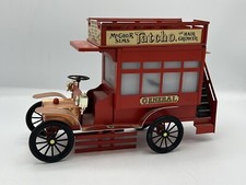 Vintage London Bus Desk Lamp Double Decker Rare Antique Red England Britain