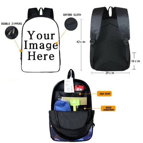Mochilas grandes con cremallera rápida Mochilas DBZ - Imagen 7 de 7