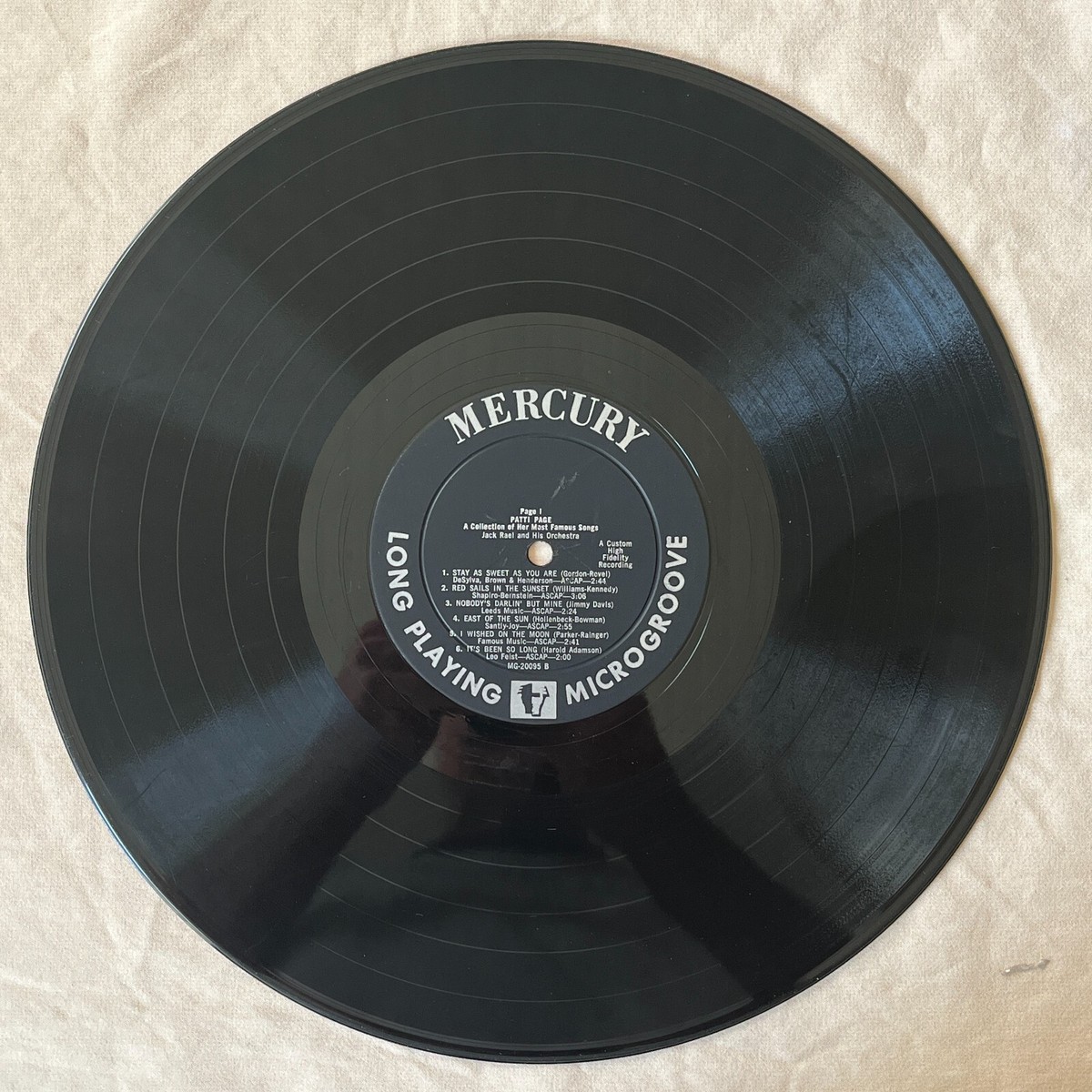 米LP Amos,tori Unrepentant Geraldines 028948763764 MERCURY 未開封 /00250 PATTI PAGE Page 1 - Her Most Famous Songs 1957 Vinyl LP