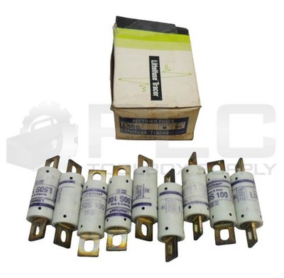 NEW BOX OF 9 LITTELFUSE L50S100 RECTIFIER FUSE 100A 500V *READ*
