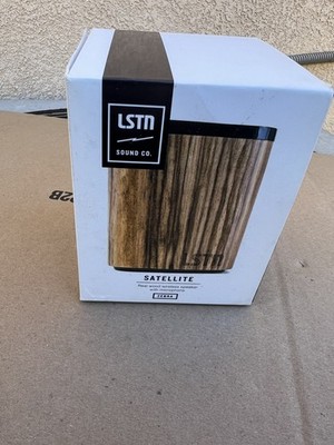 LSTN Real Wood Wireless Speaker With Microphone Open Box