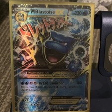 Pokémon M Blastoise EX Full Art Ultra Rare Mega Holo Generations 18/83 220 HP