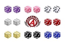 NEW AltaLine Dice Valve Caps   Fits Lowrider, BMX  Chopper Bikes   ALL COLORS
