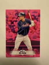 2025 Topps Stadium Club - Matt Olson #5 Pink Foil - Atlanta Braves - FS