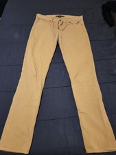 Polo Ralph Lauren Sport Classic Chino Khaki Tan Flat Dress Pants Mens Size 30