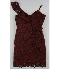 GUESS Womens Teegan Cocktail Dress, scarlettred, M