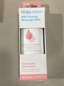 Frida Mom Milk Flowing Massage Stick for Breastfeeding Nursing Moms Aloe New
