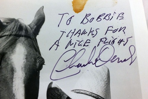 Vintage Charlie Daniels Signed Autographed Photo 8 x 10 Color To Bobbie - Picture 3 of 4