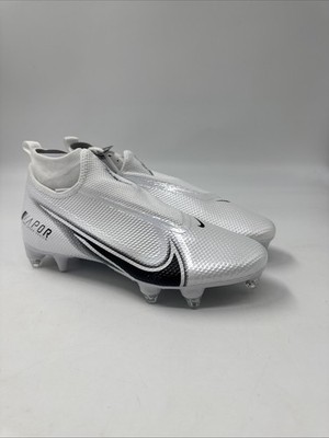 Nike Vapor Edge Pro 360 White Football Cleats DO1143-100 Men's Size 10 Wide