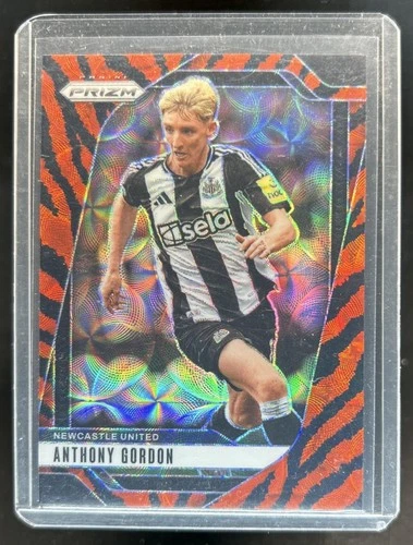 2024-25 Panini Prizm Premier League Anthony Gordon Choice Tiger Stripe #112