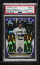 2023 Bowman Purple RayWave Refractor /250 Daniel Guilarte PSA 10 GEM MT 0i76