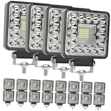 LED Tractor Work Lights for Trucks, 20PCS 123W 4 Inch LED Work Light 123W 20PCS