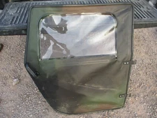 NOS Woodland Passenger Side Rear Soft Door, Scuffs, for HMMWV