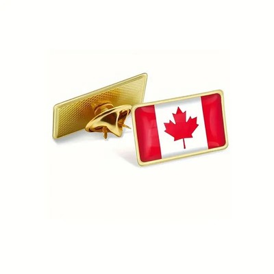 Canada Pin Flag Flag Pin Maple Leaf Canada Badge Banner